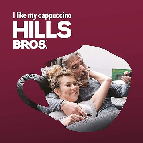 Miniatura 4 de Hills Bros Mezcla instantánea de cappuccino de caramelo salado fácil de usar y conveniente disfruta del sabor de la cafetería desde casa 14 onzas