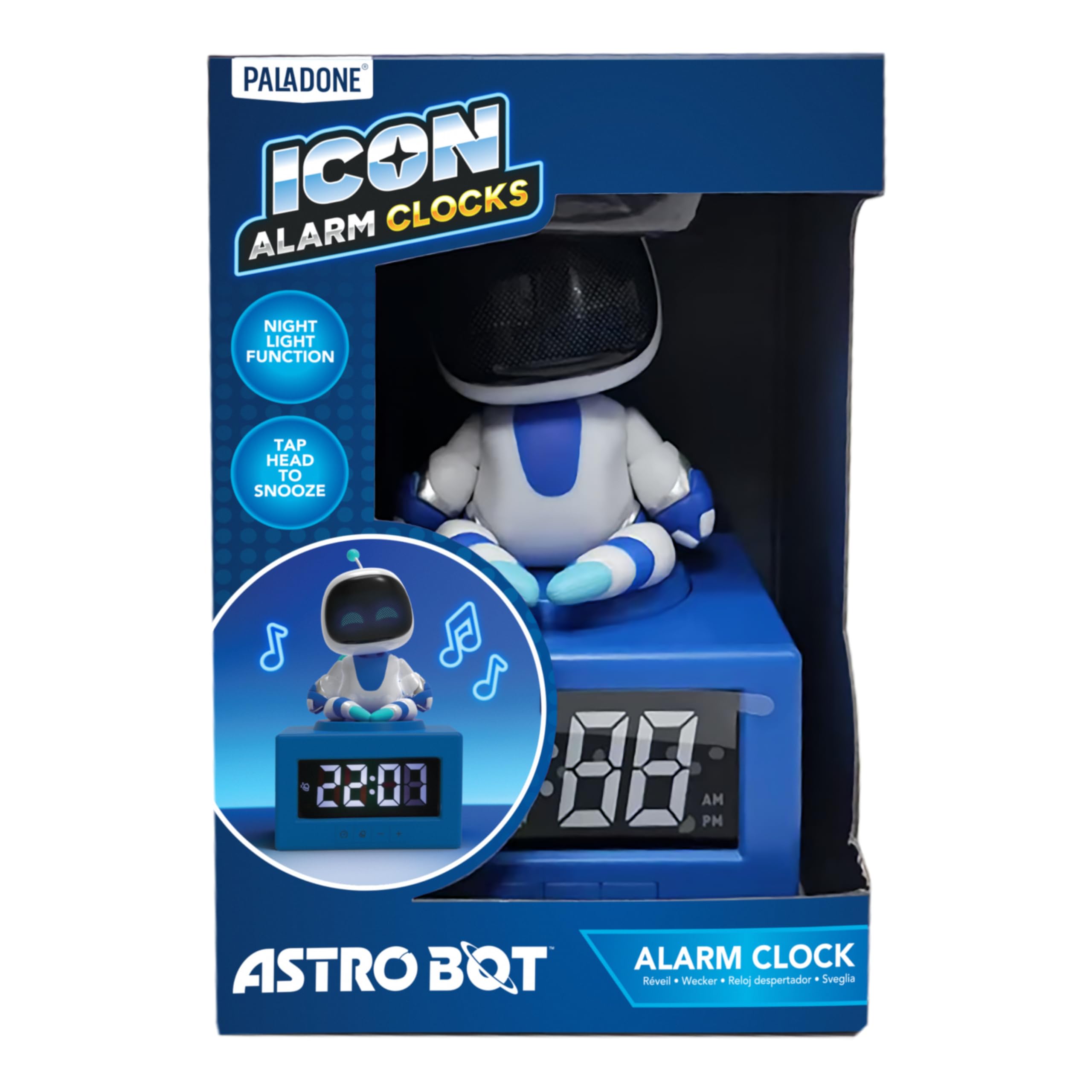 Astro Bot Icon Wecker-Set