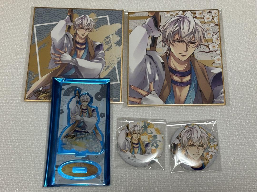 Amazon.co.jp: イケメン戦国 イケ戦 明智光秀 戦ステ 色紙 アクスタ 缶 