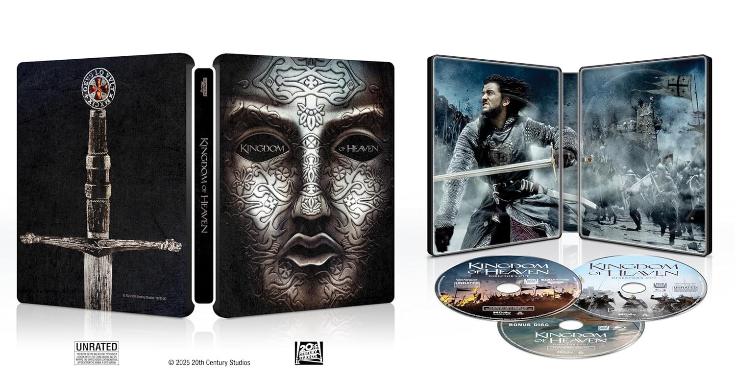 Kingdom of Heaven - Limited Edition Steelbook (4K UHD + Blu-ray + Digital Code)