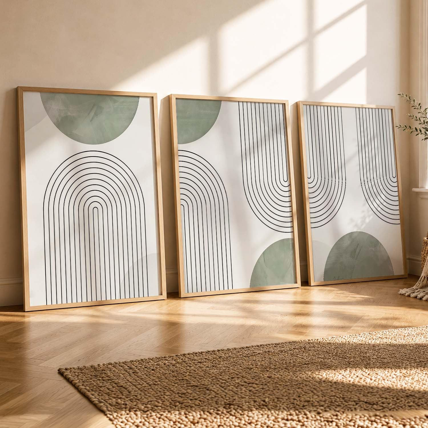 BOHO Wall Art Set - Maximalist Prints with Frame -27 BOHO Wall Art Set - Maximalist Prints with Frame -27