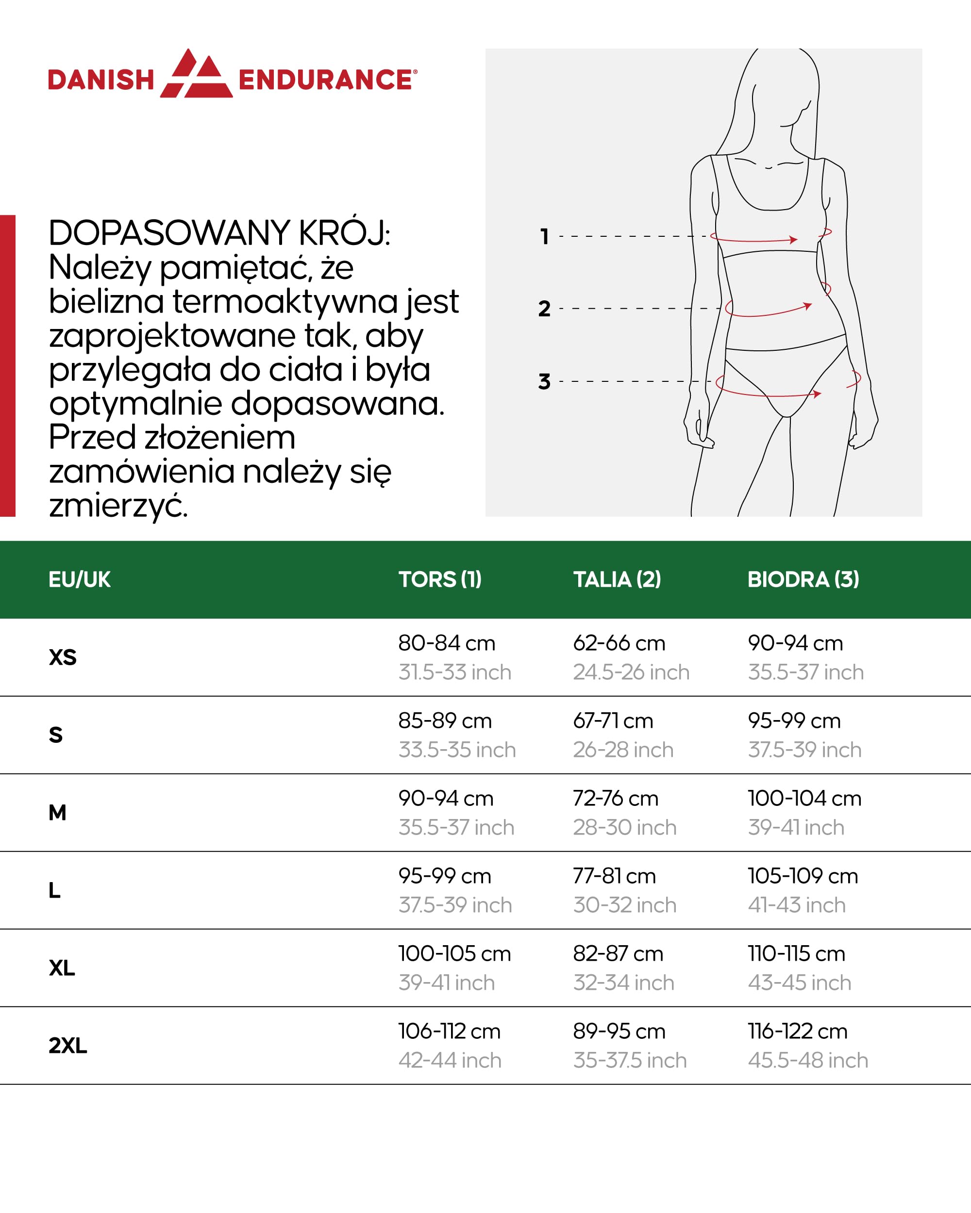 DANISH ENDURANCE Damskie Koszulki Merino Termoaktywne z Długim Rękawem, Bielizna Termoaktywna, Bluzki Termiczne dla Kobiet, Bielizna Zimowa