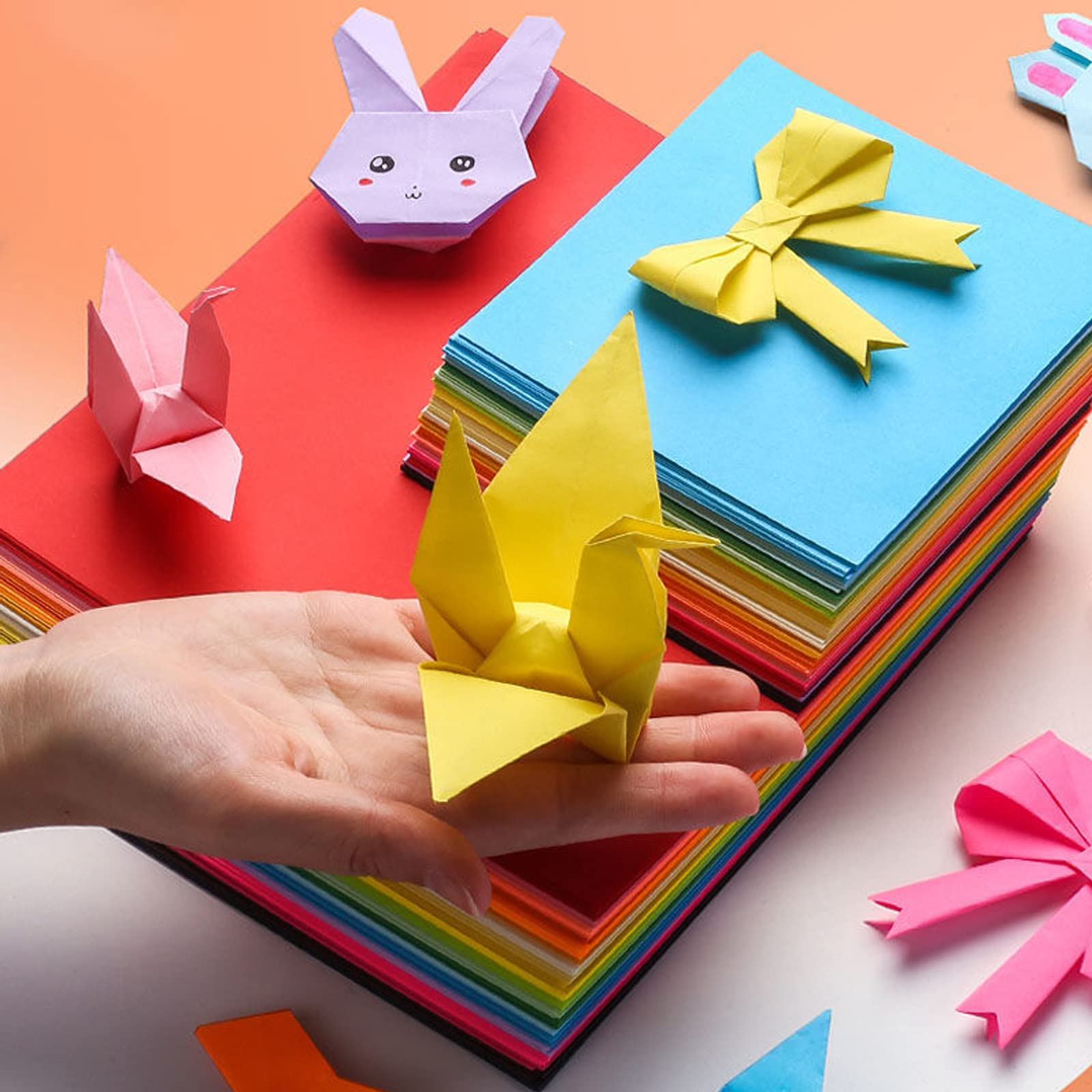 Coloured Paper 70gsm 100 Sheet A4, Coloured Paper A4 Pack Assorted, More Fun Crafting Decorating Sketch Cutting - Image 3