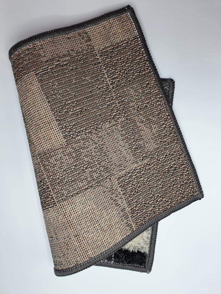 Aido , Alfombra -Infiniti Gris 160 x 230 cm - Alfombra salón - alfombras - Alfombra Cocina - alfombras de habitación.