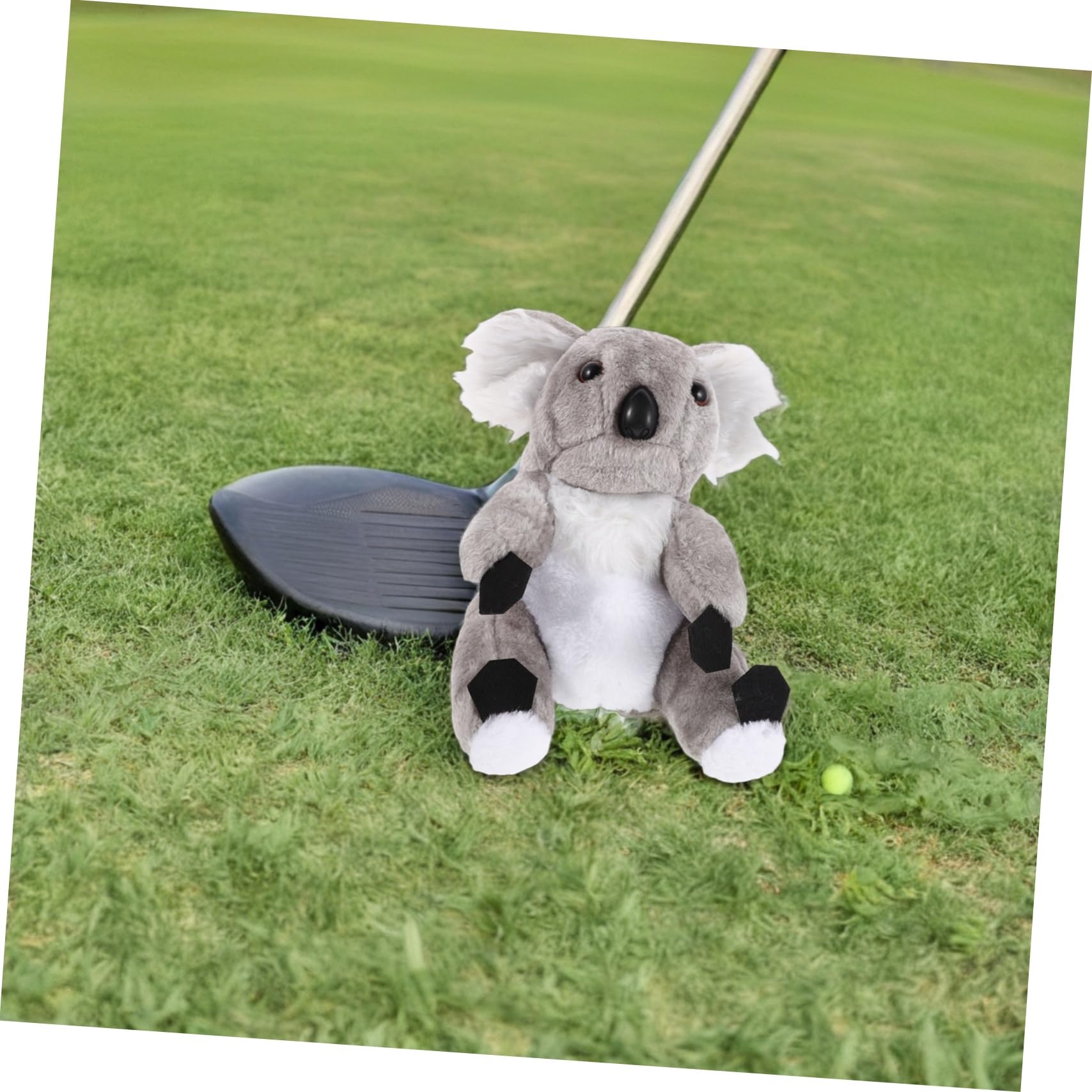 Anneome Funda para Palos de Golf Forma de Animal de Felpa Fácil de Instalar y Quitar Cubierta de Golf Única para Usar