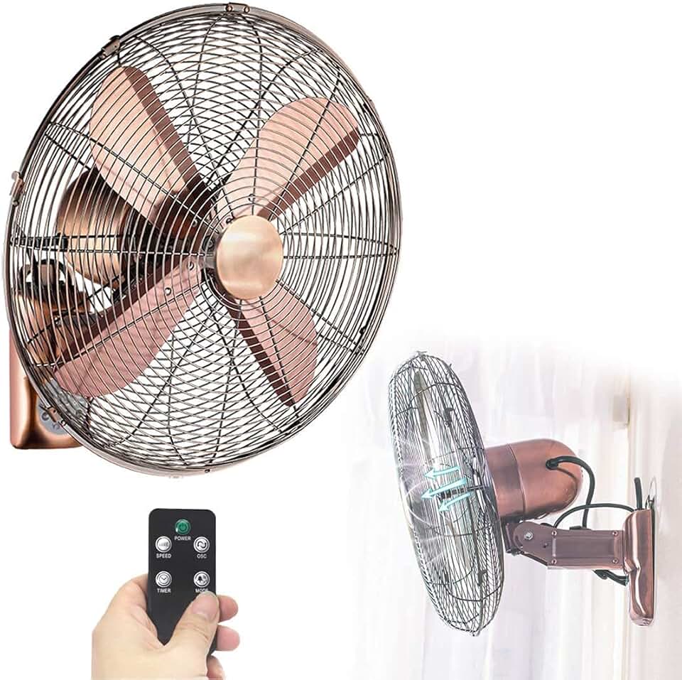 wall fan with remote