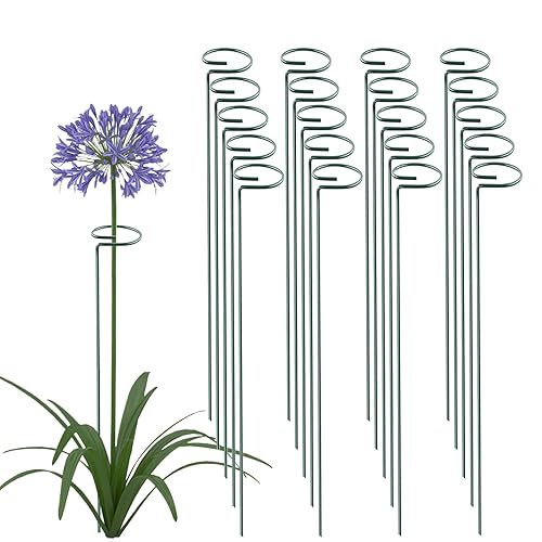 36 Inch 20 Packs Plant Support Stake Garden Single stemmed