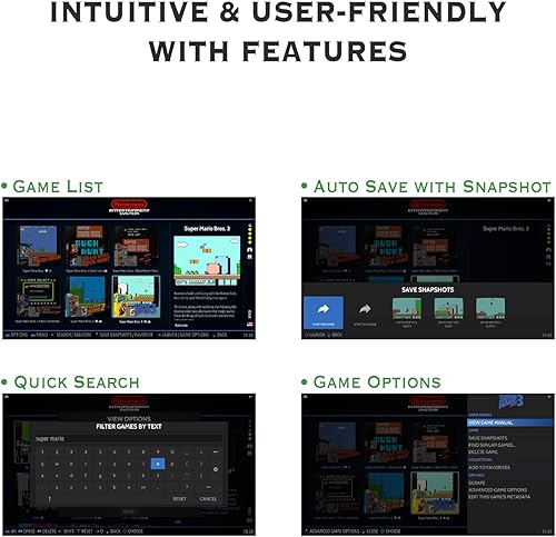 Vista 6 de Sonicon Tarjeta microSD de emulador RetroPie Batocera precargada con DCNESSNESSegaMegadriveGenesisGBAtariArcadeN64 para Raspberry Pi 44B400 512 GB