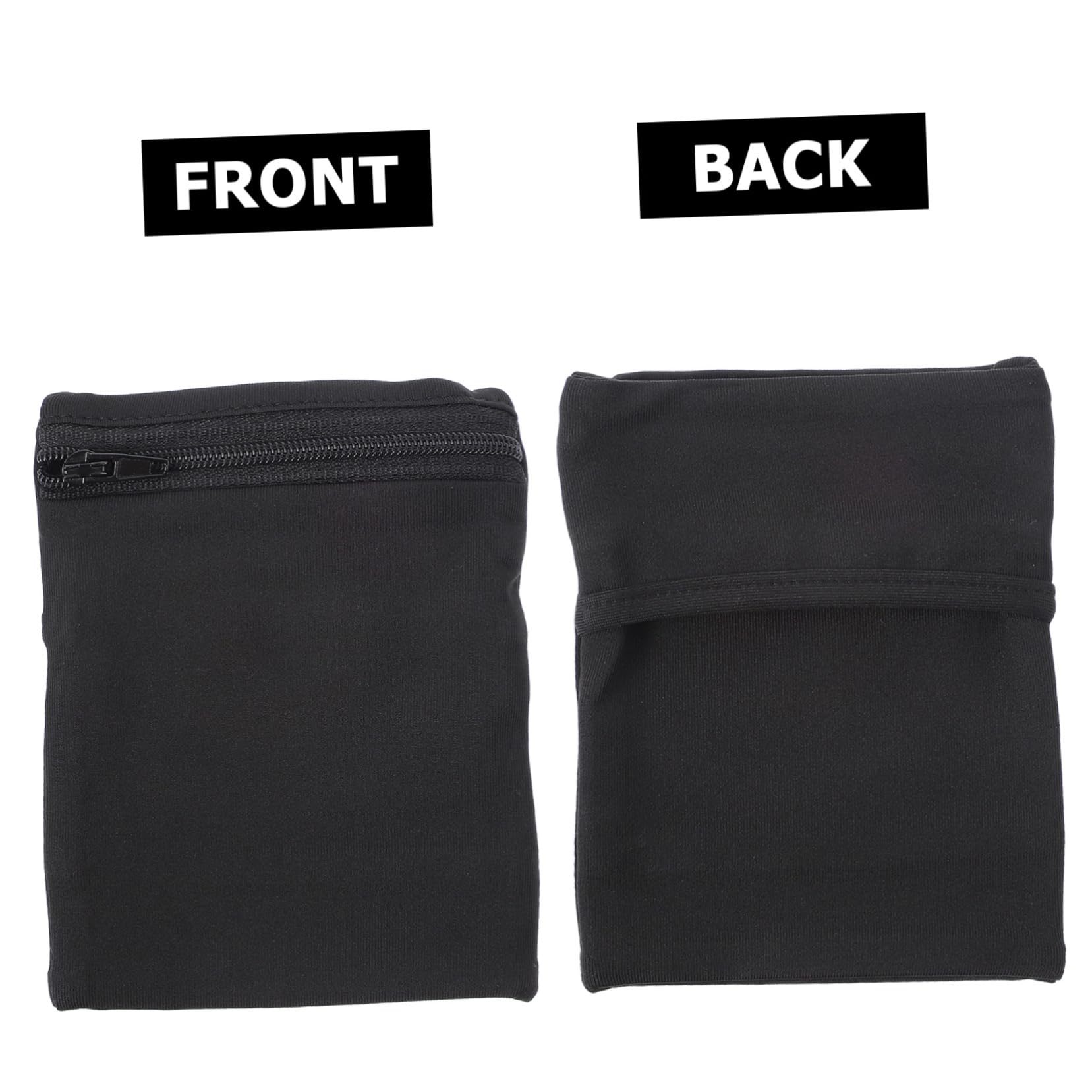 Angoily 2pcs Running Wrist Bag Fitness Arm Bags Sport Running Armband Sports Armband Running Arm Bands for Cell Phone Wrist Wallet Daypacks for Men Zipper Mobile Phone Bag Polyester Man