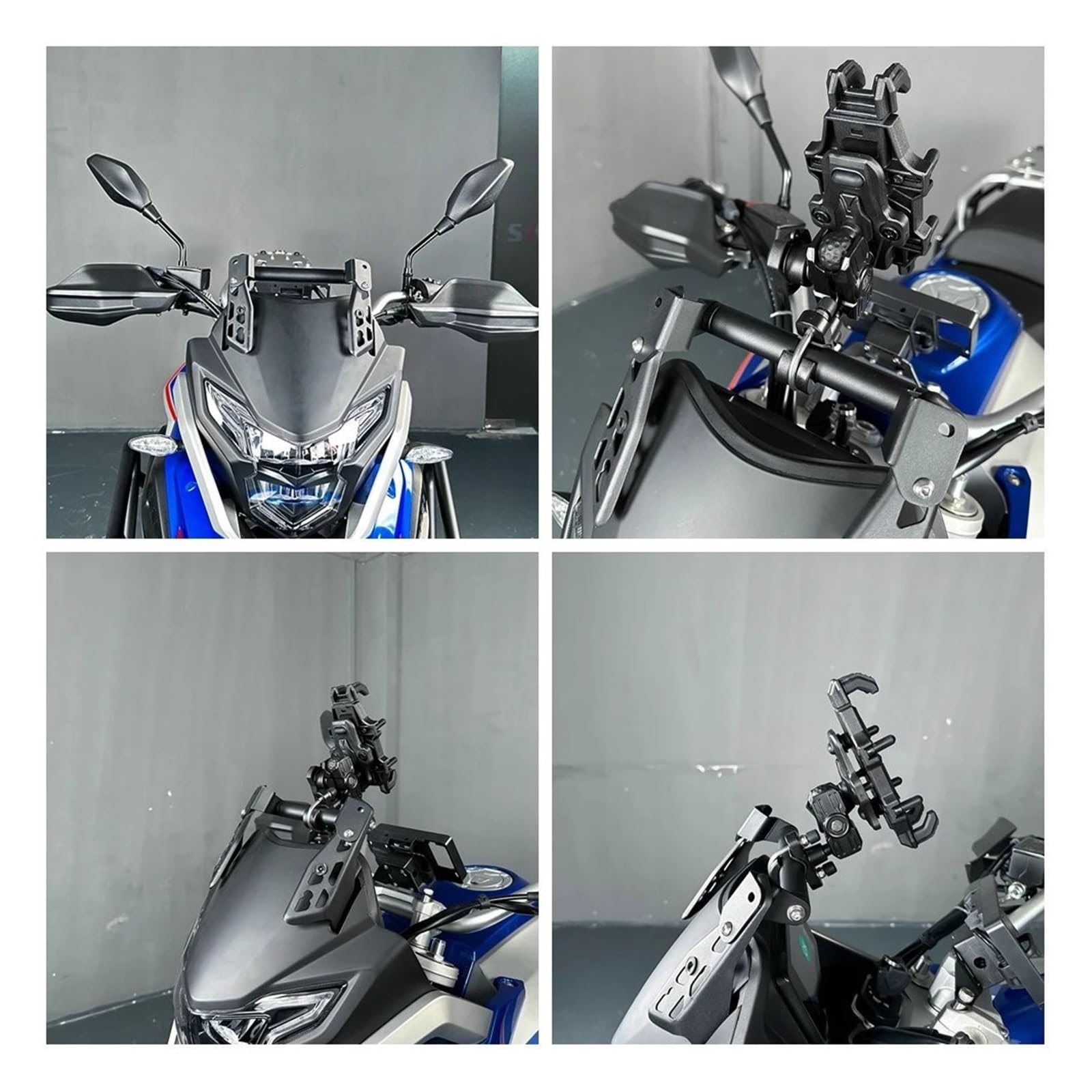 Soporte para Manillar De Motocicleta para Macbor para Montana para XR5 Soporte para Teléfono Móvil Soporte Navegación GPS Soporte NavegacióN GPS Moto
