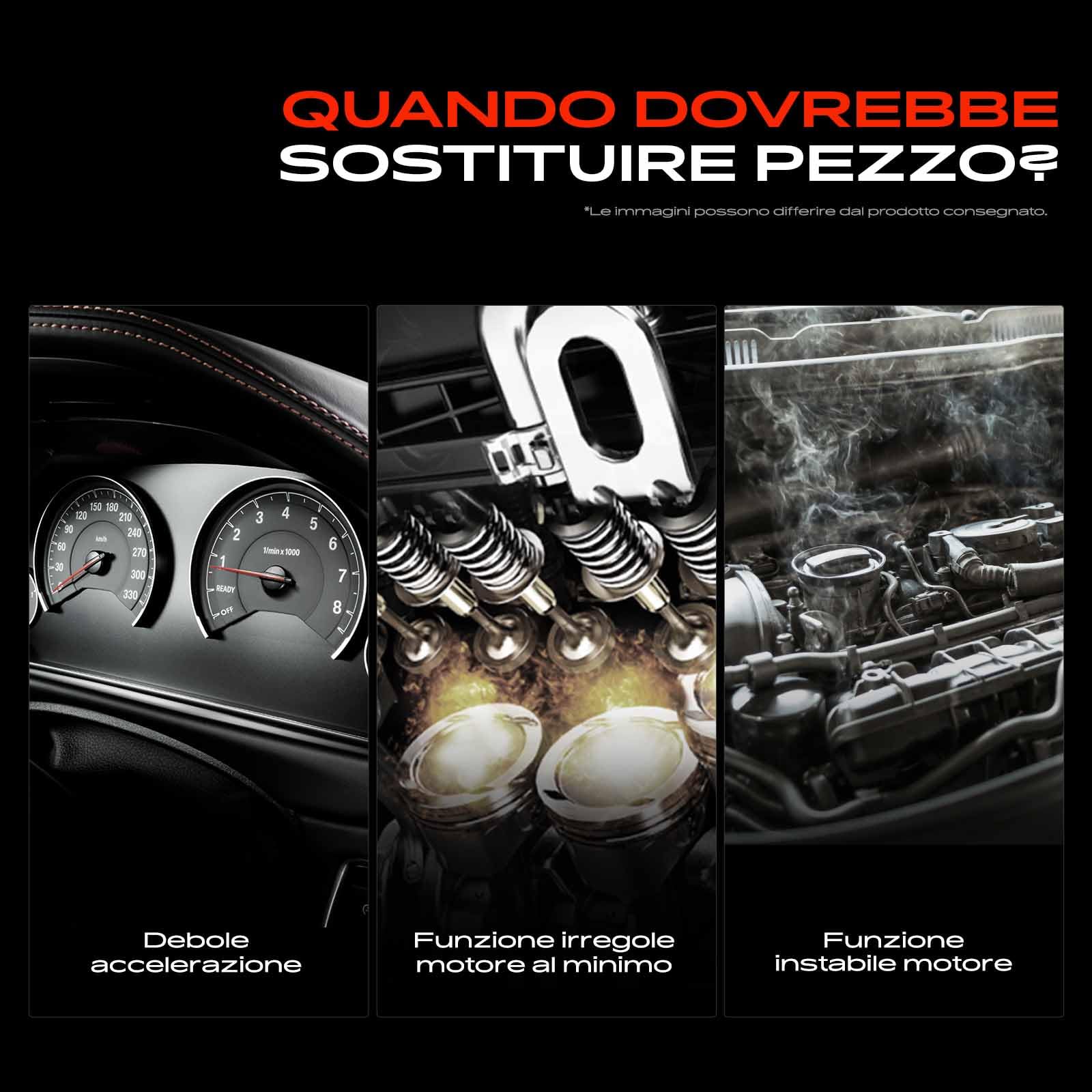 Frankberg Sensore pressione differenziale Pressione gas di scarico 2-Poli Compatibile con S.a.n.d.e.r.o II Dokker MPV KE S.a.n.d.e.r.o Duster HS LodG.Y JS Replace# 7700413763