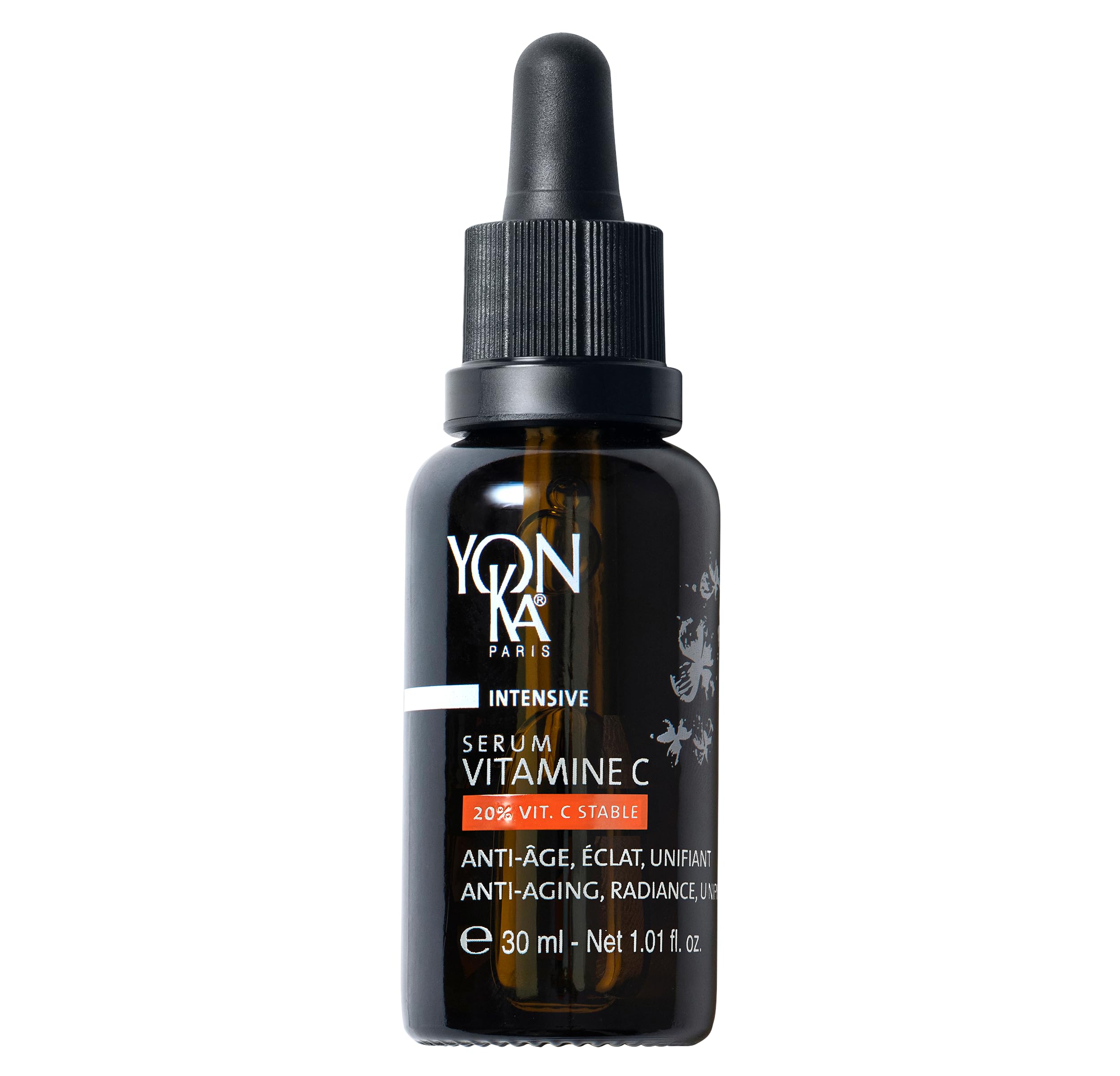 Yon-Ka 20% Vitamin C Serum | Highly Concentrated Anti-Aging Face Treatment to Even Tone, Firm Skin Texture and Boost Collagen | Made with 99% Narural Ingredients