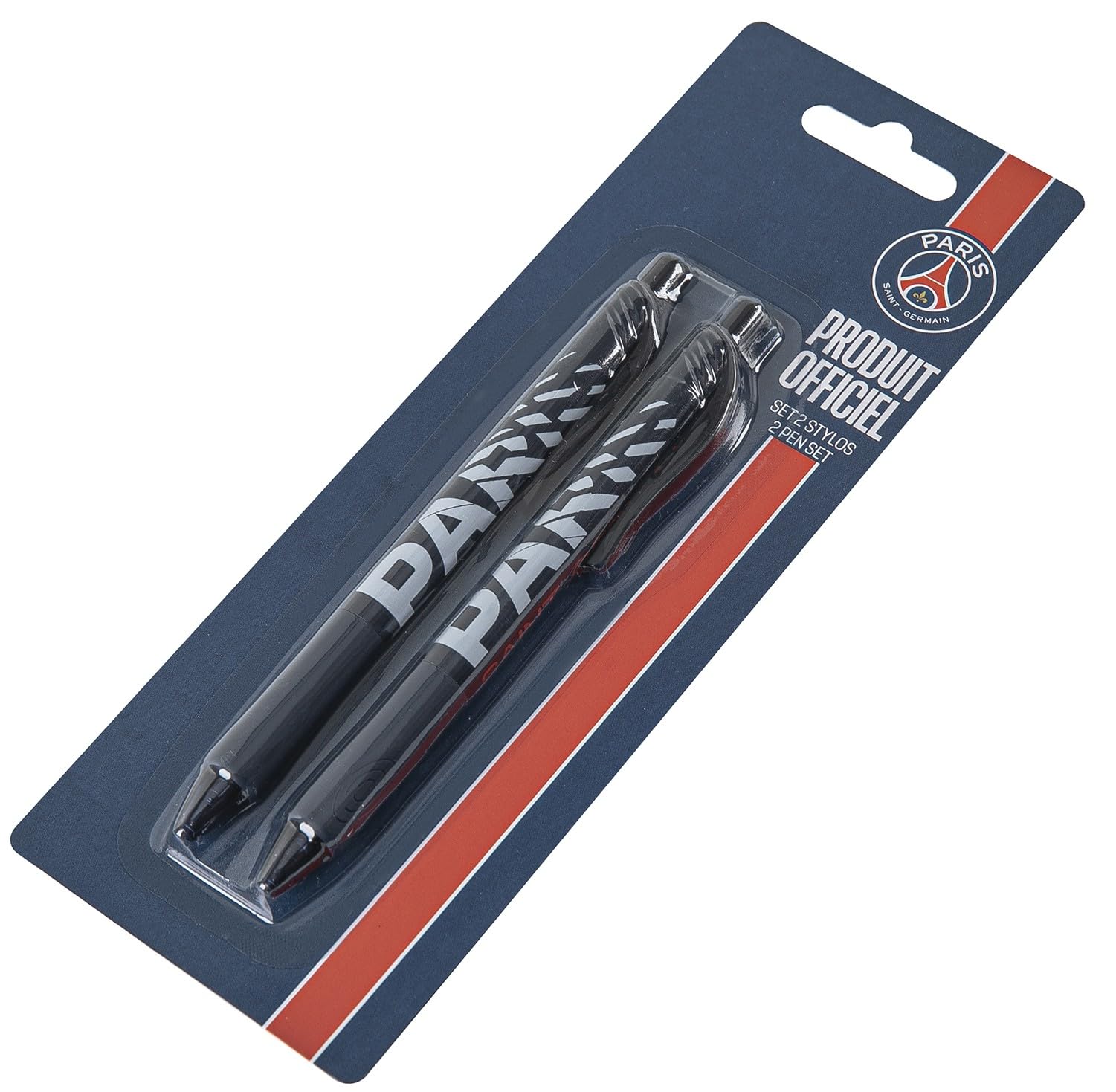 PSG 2 bolígrafos de colección oficial Paris Saint Germain
