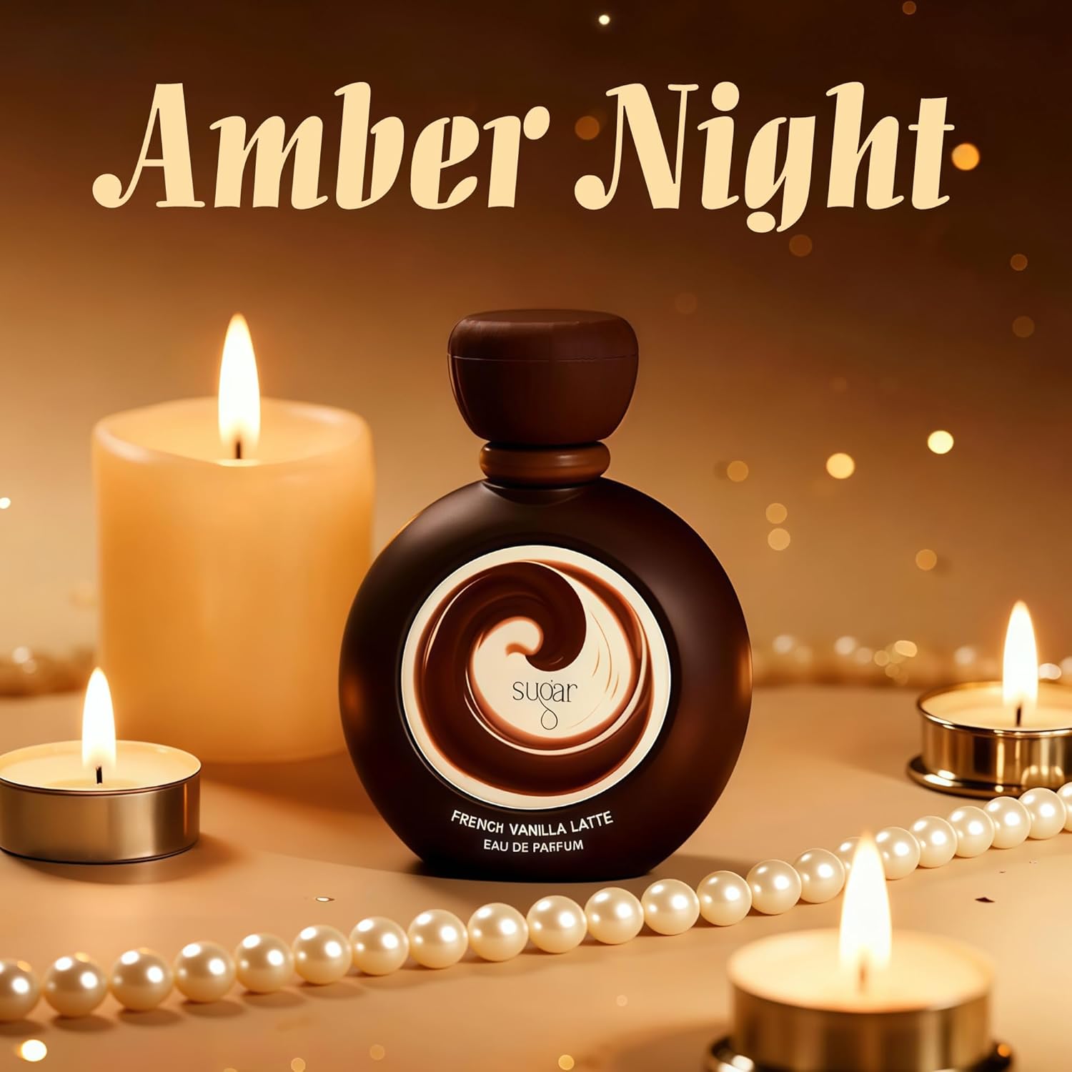 French Vanilla Latte Perfume for Women, Warm Scent with Cocoa & Sandalwood, Long Lasting EDP Fragrance for Daily Use, 3.4 Fl Oz - Image 4