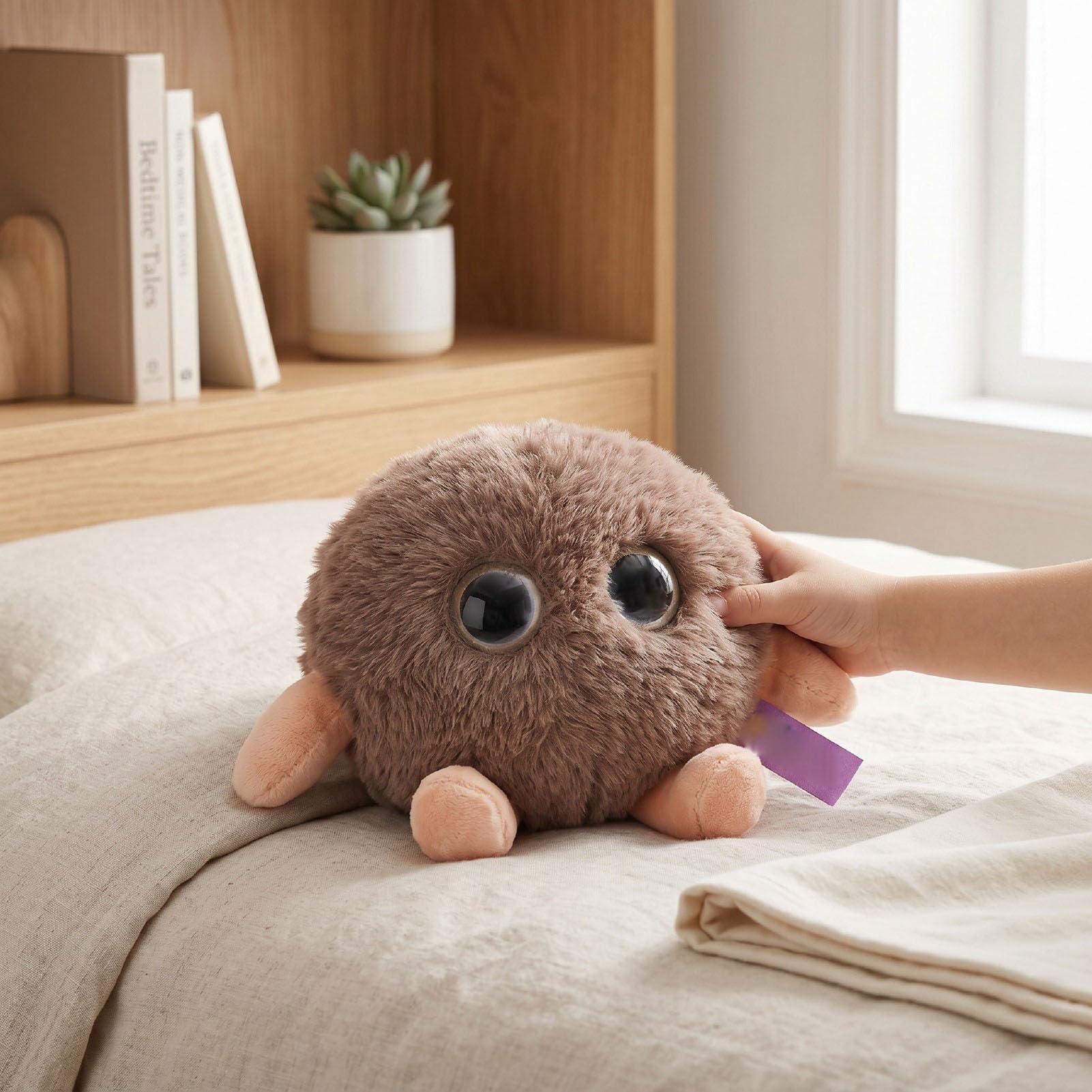 Yctze 8x10cm Juguete de Peluche Gato Inteligente AI para Niños de Aprendizaje y Apoyo Emocional Diálogo Interactivo Multilingüe con Baterí 1000MAH Carga USB Tipo C Compatible
