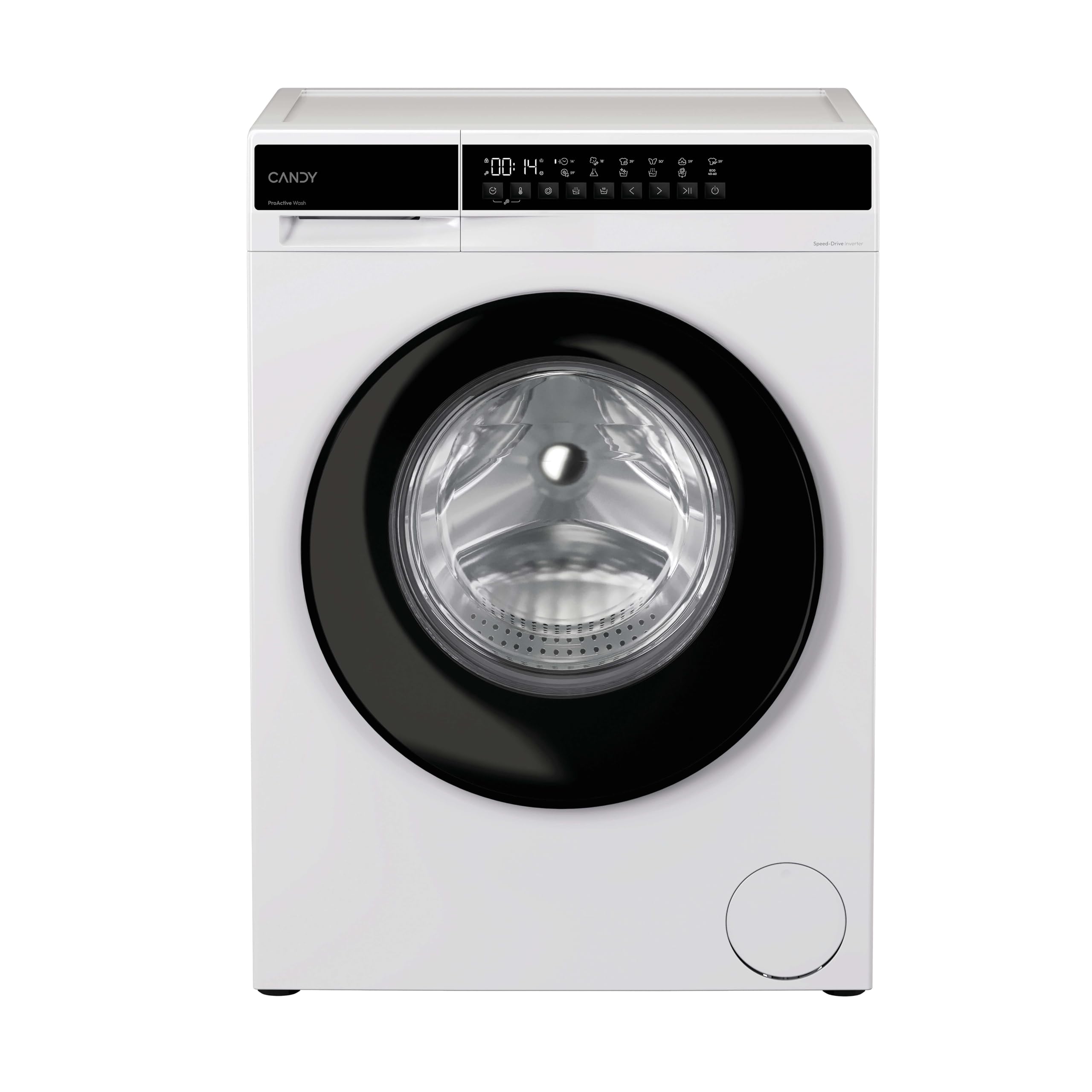 CANDY – Lavatrice Hublot – Lavatrice 7 kg/​1200 giri/​min – Classe energetica A – Diversi programmi – Funzionamento economico – Bianco – 85 x 60 x 47 cm – Modello EY 27SB7-​S