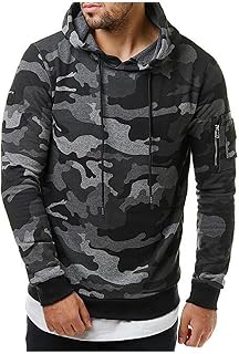 Hasagimol Men's Hoodie Thin Slim Fit Sweatshirt Autumn Winter Long Sleeve with Hood Training Hooded Pullover Colour Block Hoodie Basic Hoodie Sweat