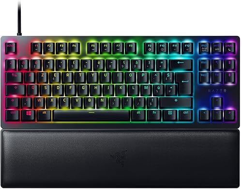 Razer Huntsman V2 Tenkeyless (violetter Schalter) - Optische Gaming-Tastatur ohn