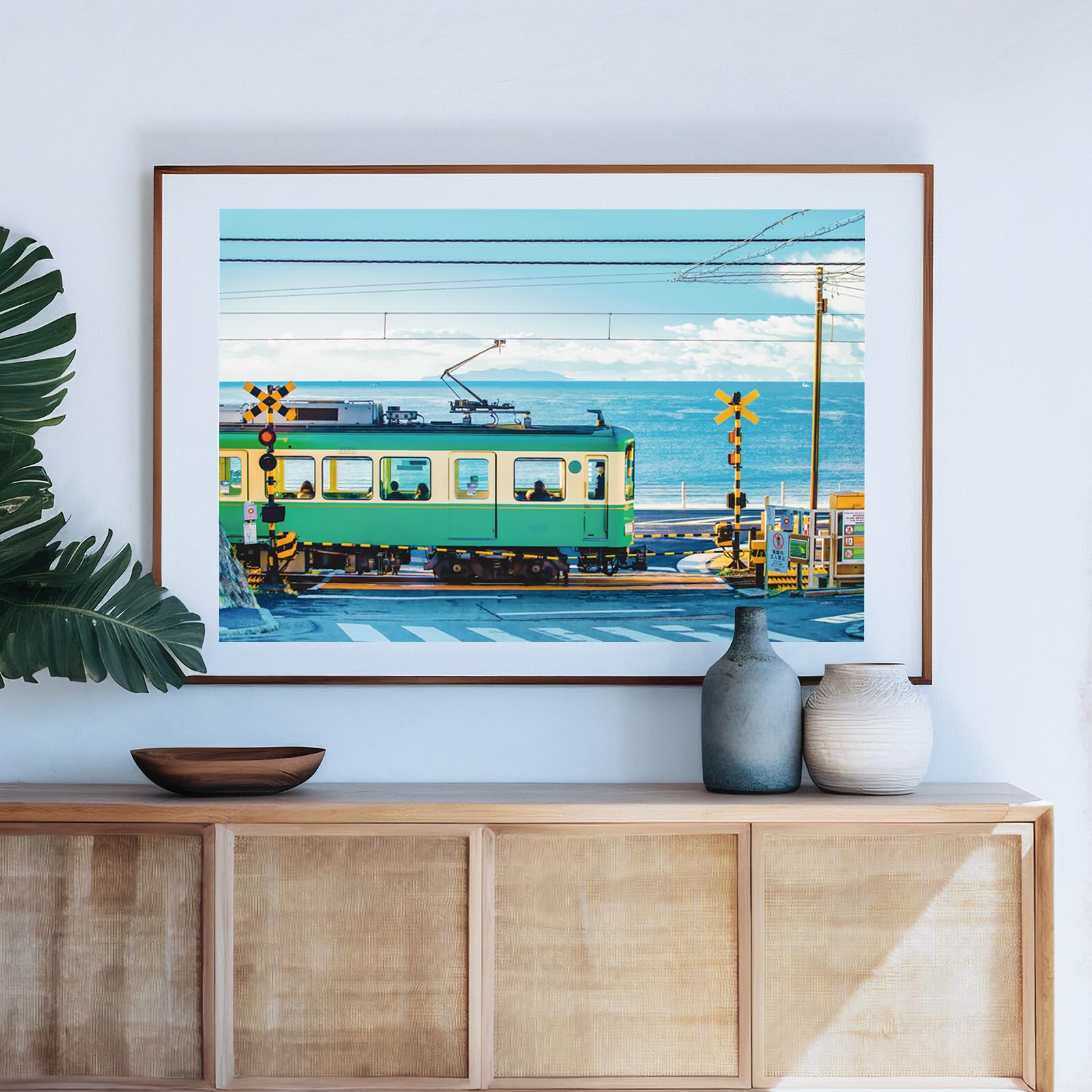 MOMIBOOK Rompecabezas de 1000 piezas para adultos, imagen de pintura, duro | Kamakura Story, rompecabezas clásicos de Enoden, regalos únicos para fiestas, Navidad, cumpleaños, decoración de pared