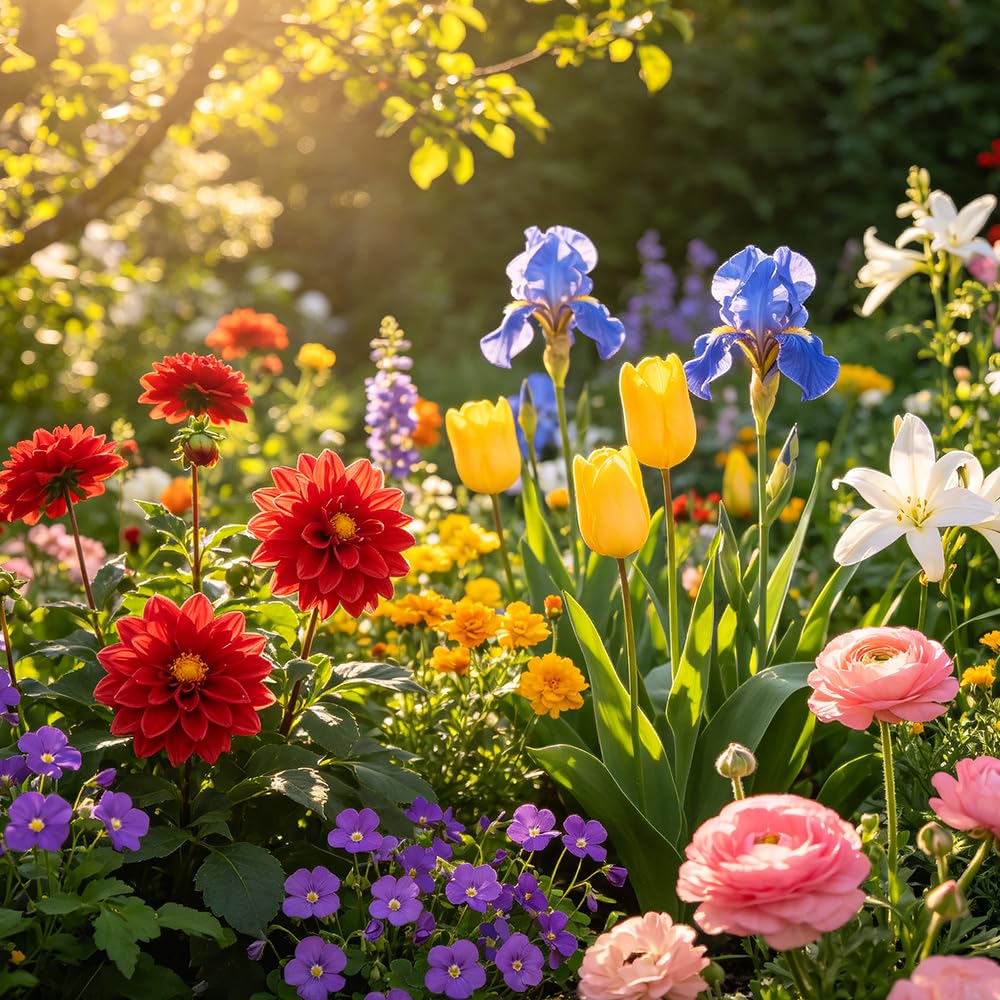 blumenRhizom 30zwiebeln Mehrfarbig - gartenpflanzen dürreresistente