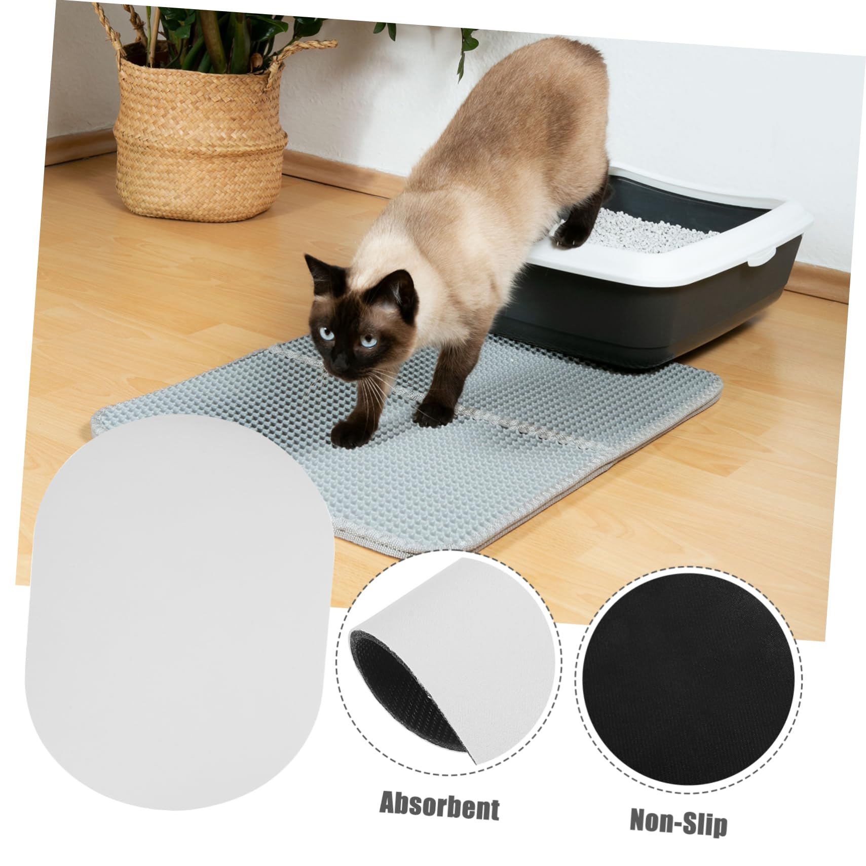 Supvox 5stücke Pet Feeding Mat wasserdichte Saugfähige Futtermatte Für Hunde Und Katzen rutschfest Schnell Trocknend Für Futter Und Wassernäpfe