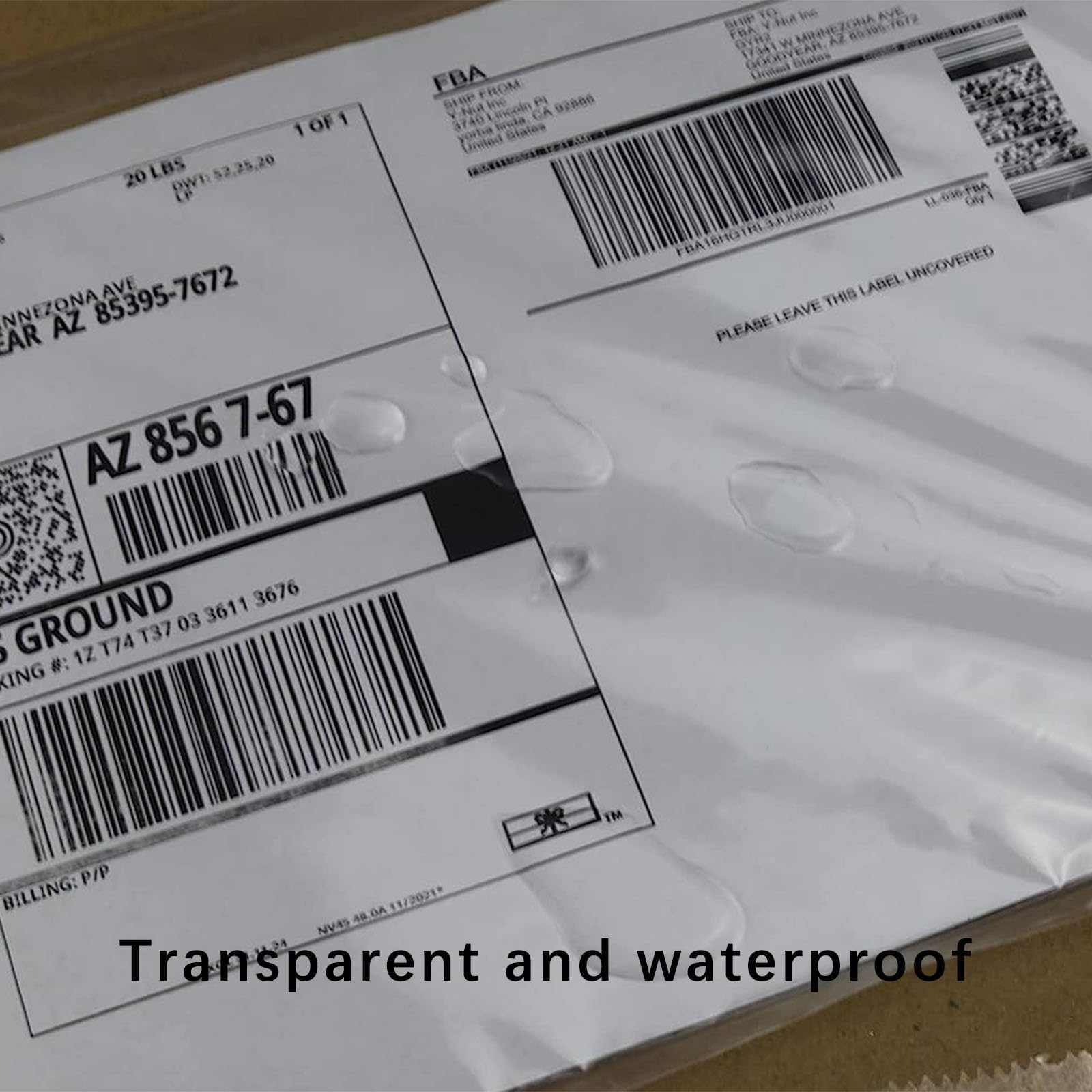 Bolsa Adhesiva Portadocumentos, Sobres Para Albaranes, Sobres Portadocumentos Adhesivos, Bolsa de Albaran, Guarda Albaranes, Facturas, Se Adapta a Documentos de Tamaño A5, 25 Piezas, Transparente