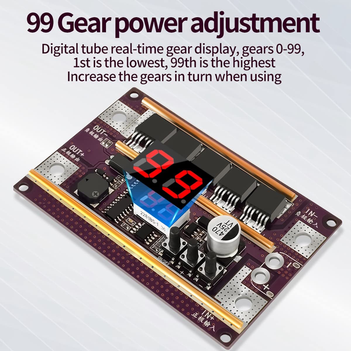 Amazon | Oikabio K99 ミニ自動スポット溶接機 DIY キット 99 ギア調整 