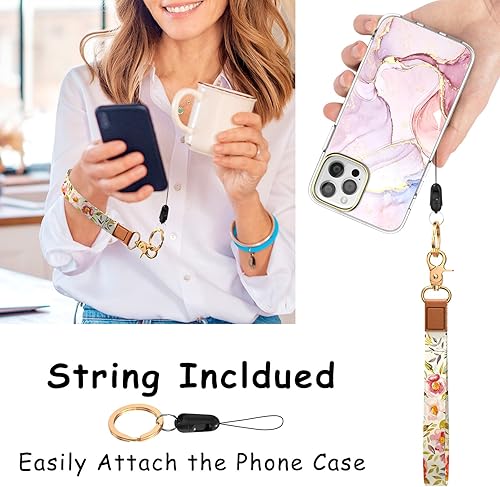 Miniatura 4 de Llavero con cordón de muñeca, bonita correa de muñeca para mujeres y hombres, llaves de automóvil, tarjetas de identificación, tarjeta, cartera,