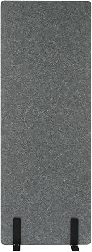 Room Divider, Divider Screen, Office Partition, Wall Divider, Privacy Screens, Freestanding Temporary Wall Room Furniture Separators Light Gray-24" x 66"-1 Panel