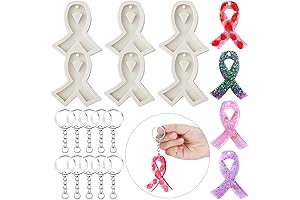 Ribbon Silicone Mold with Hole: A 6-Piece Crafting Essential