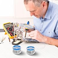 Vista 6 de 63-37 Alambre de soldadura con núcleo de estaño de plomo para soldadura eléctrica (0.6mm 50g)