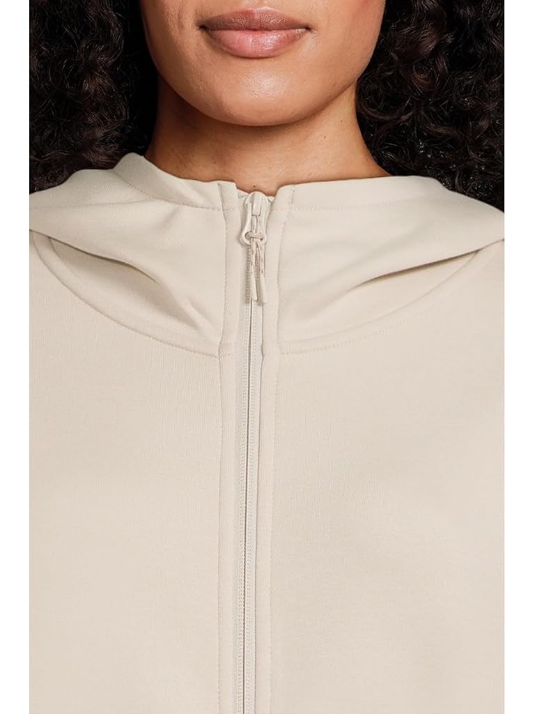 Gray L.L.Bean Multisport Full Zip Hooded Sweatshirt