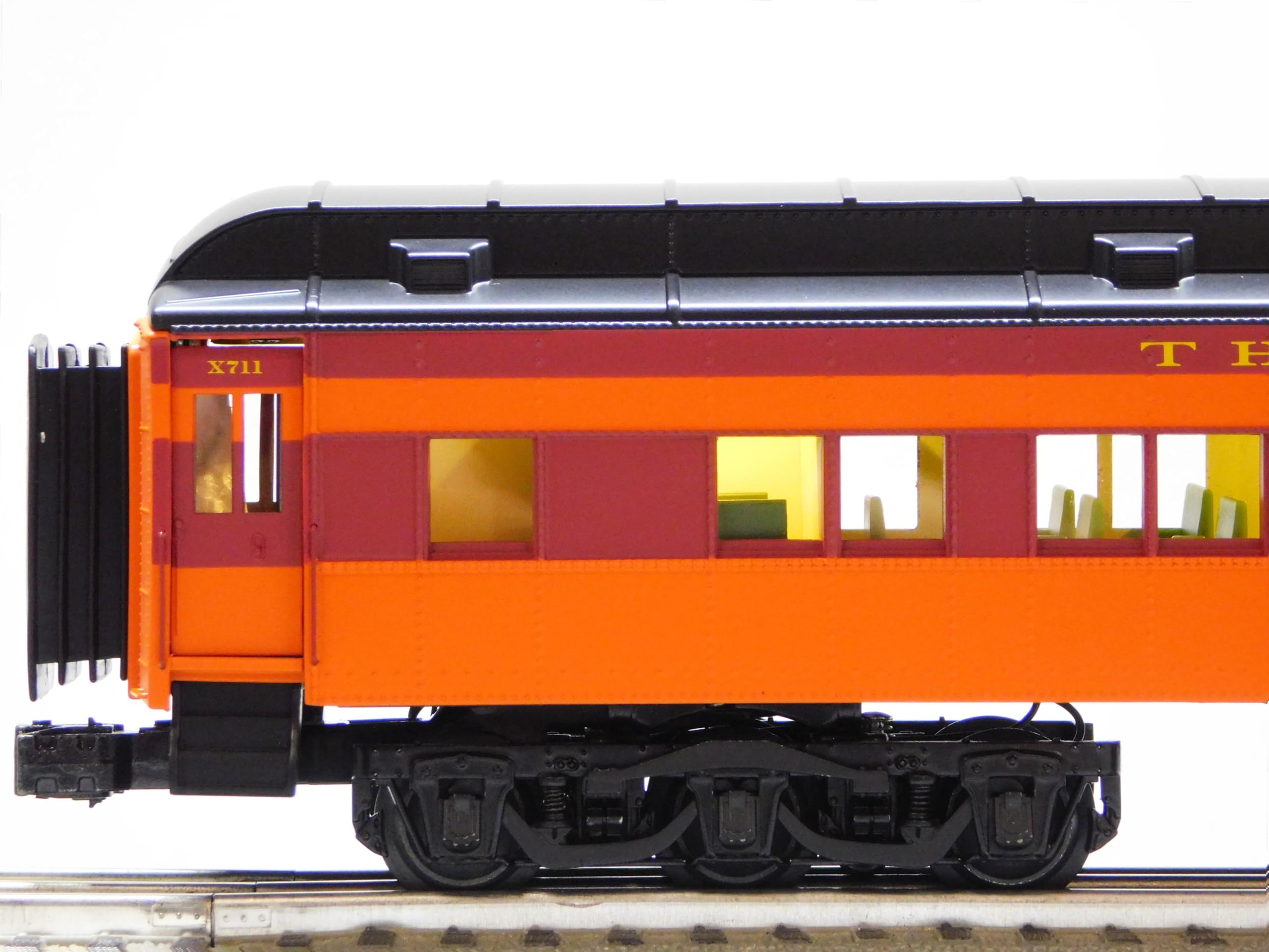 Lionel Rock Island Command Controlled O Gauge Model Train Speeder Car