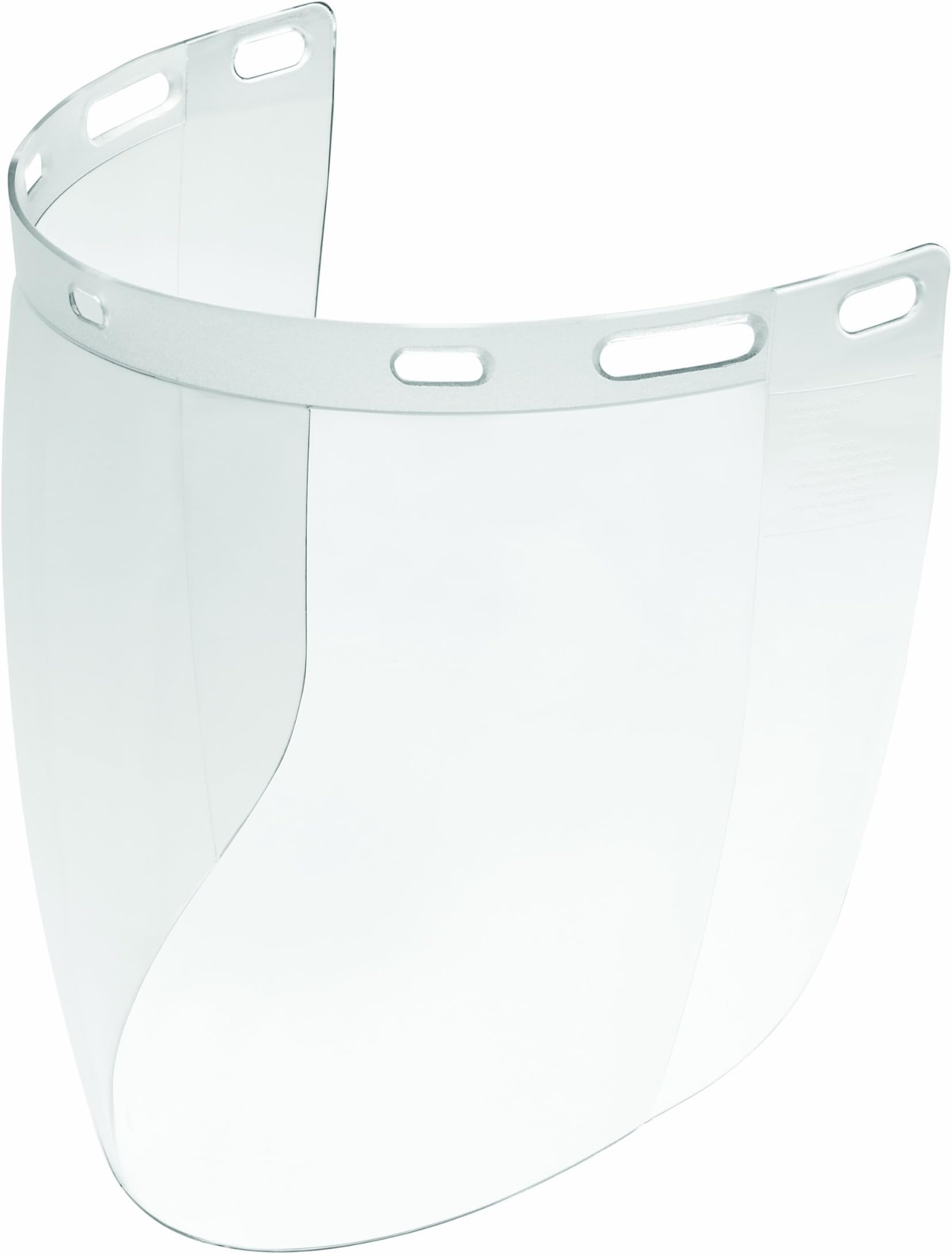 675 Venom Cylindrical Molded Contemporary Replacement Headgear Visor, Clear Lens, 9" x 15.5" x .06"