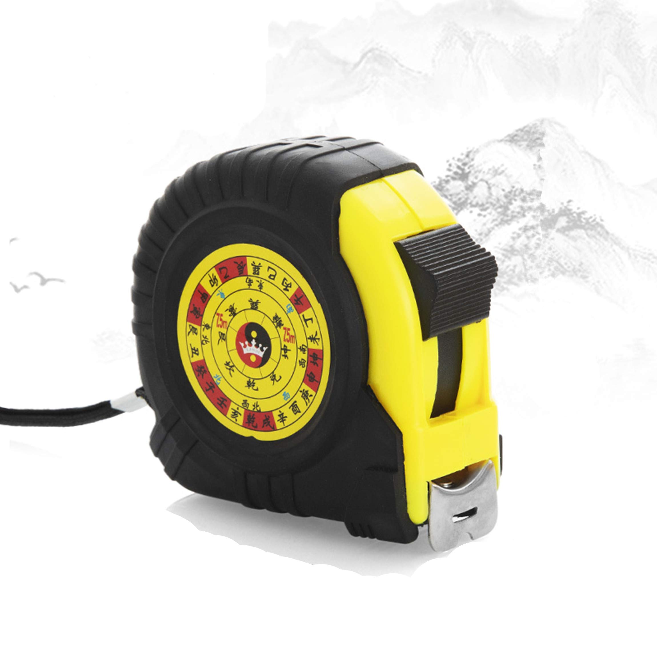 High-Precision Luban Ruler Authentic Feng Shui Ruler Tape Measure Steel Tape Measure Woodworking Ruler