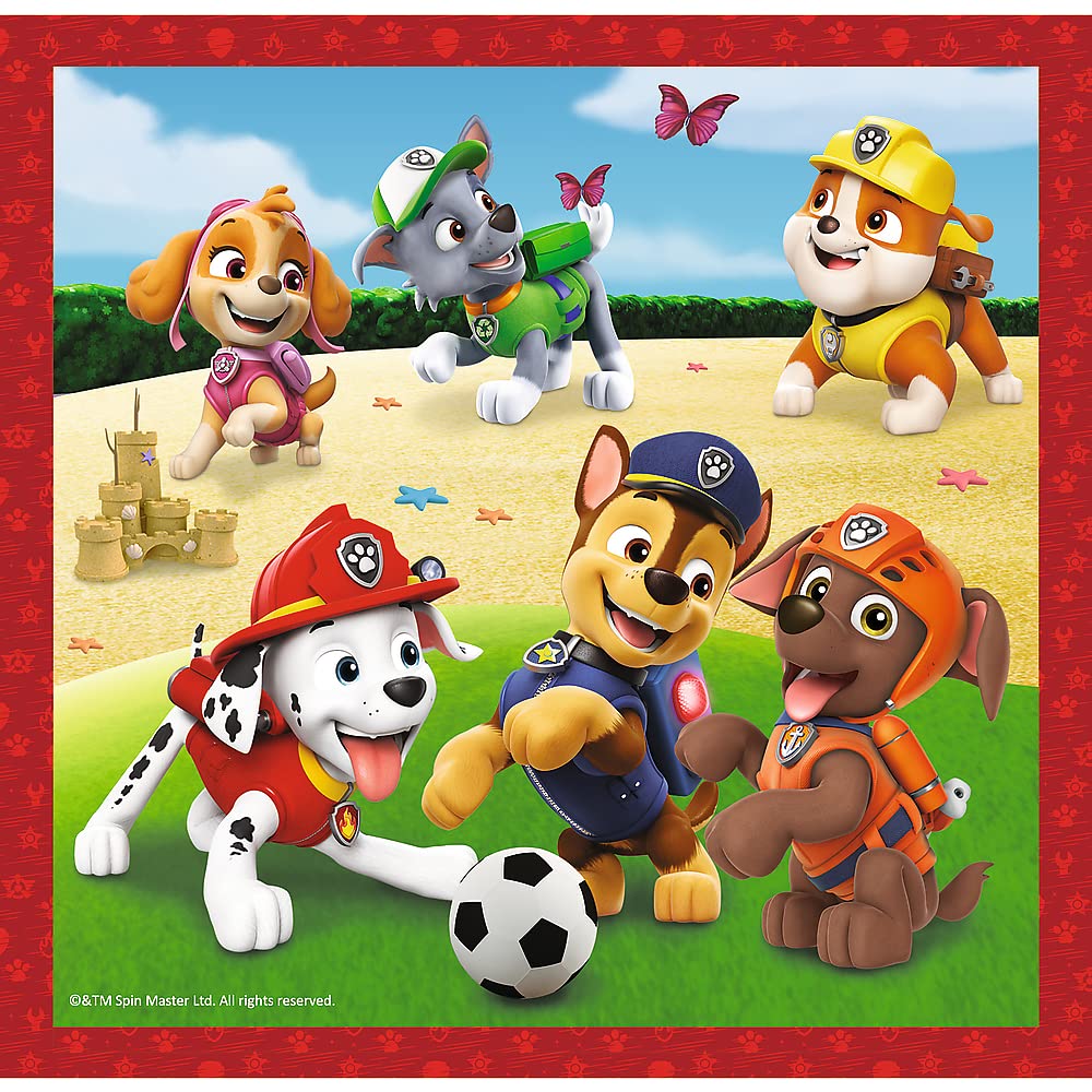 Trefl Puzzle PAW Patrol 100 Pezzi – La Squadra Canina Per Bambini Dai 5 Anni, Divertimento E Sviluppo