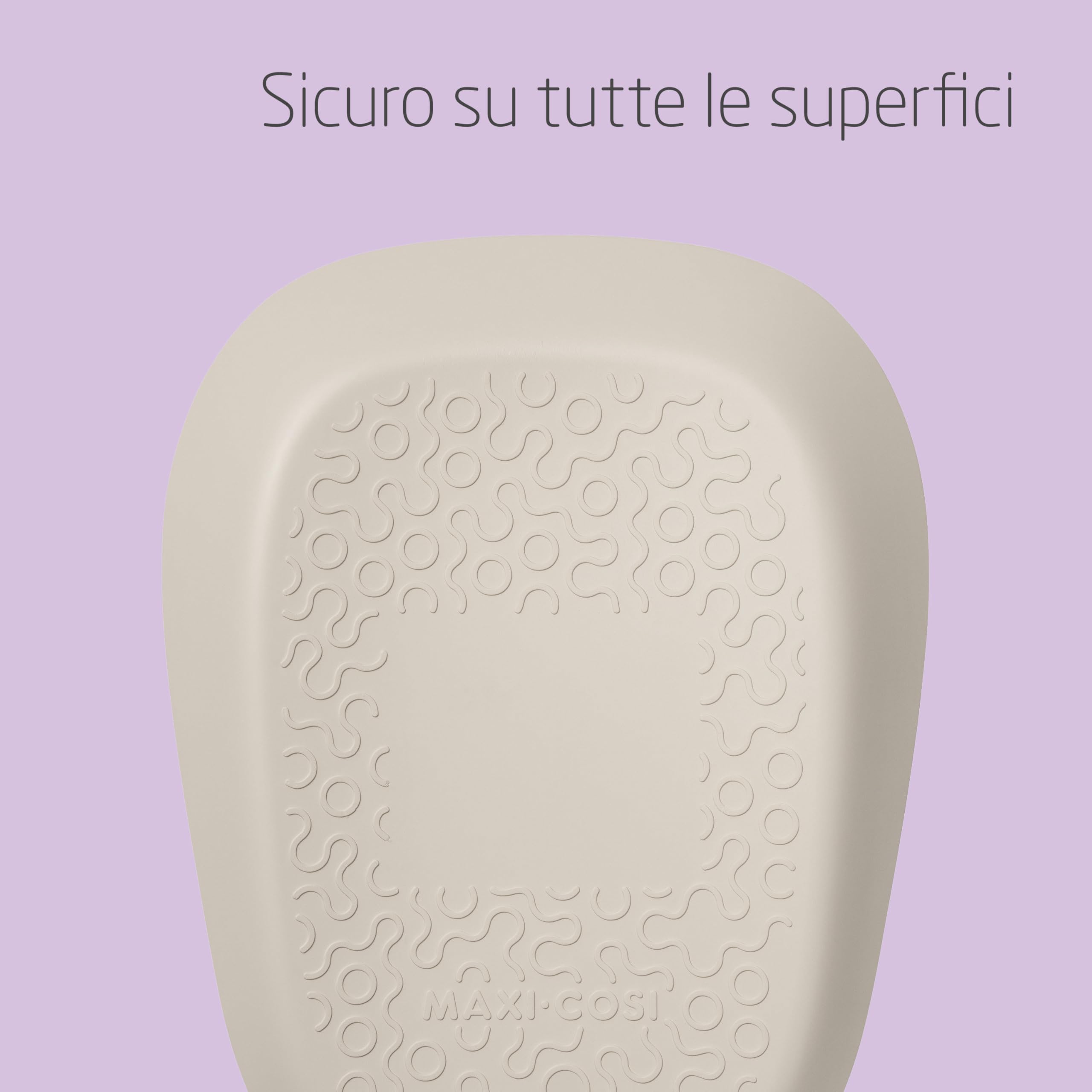 Maxi-Cosi Mavis, Fasciatoio Neonato, 50x70cm, 0-12 mesi, Neonati e Bimbi Piccoli, Bordi Alti Arrotondati, Facile da Pulire, Antiscivolo, Morbido Materassino Fasciatoio da Tavolo, Elegance Beige