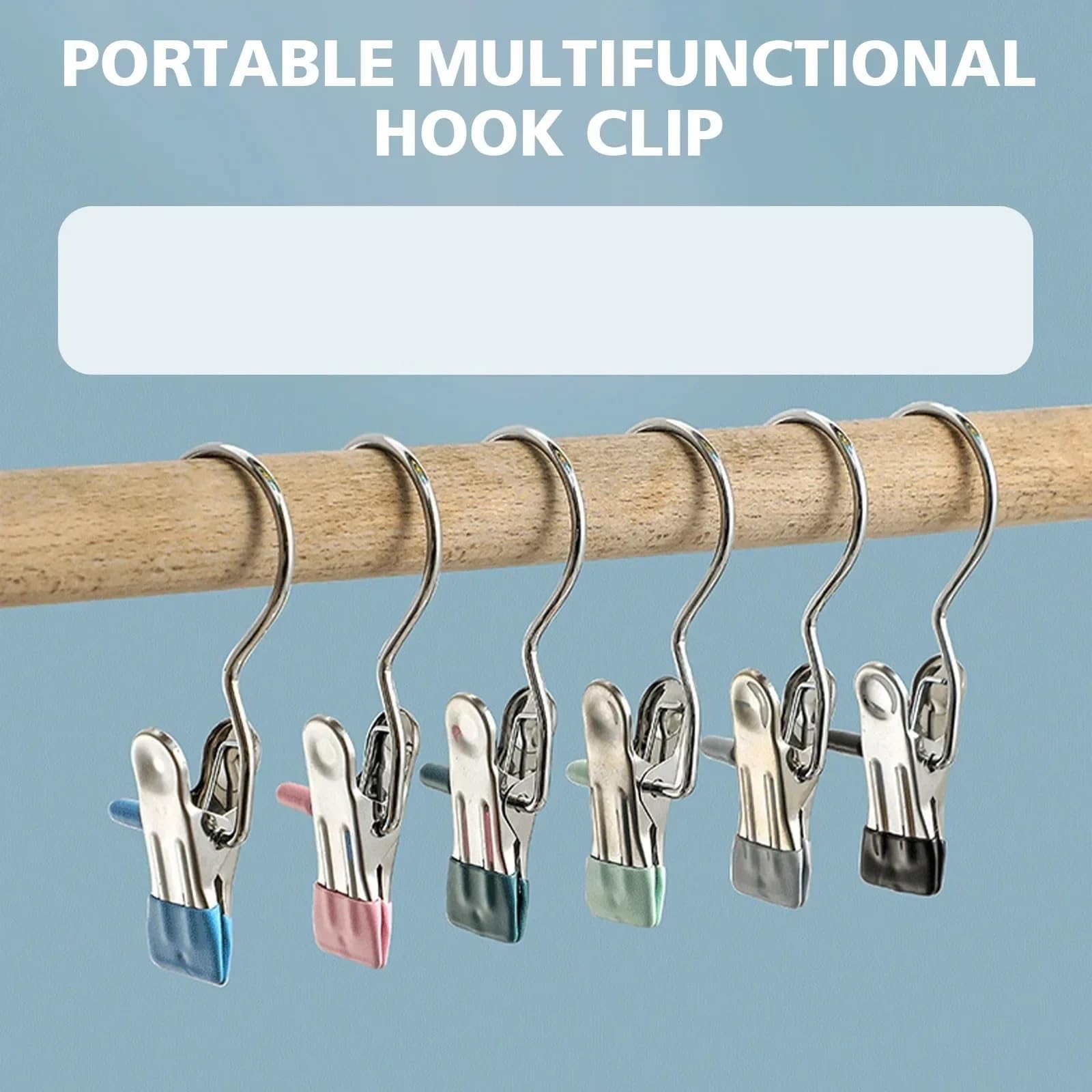 Pinzas for Ropa De Acero Inoxidable 30/50/100 Piezas para Hogar