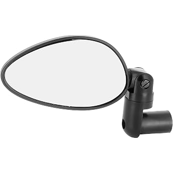 Zefal Cyclop Triple Adjustment Bar End Mounted Bike Mirror for Urban and Commuter