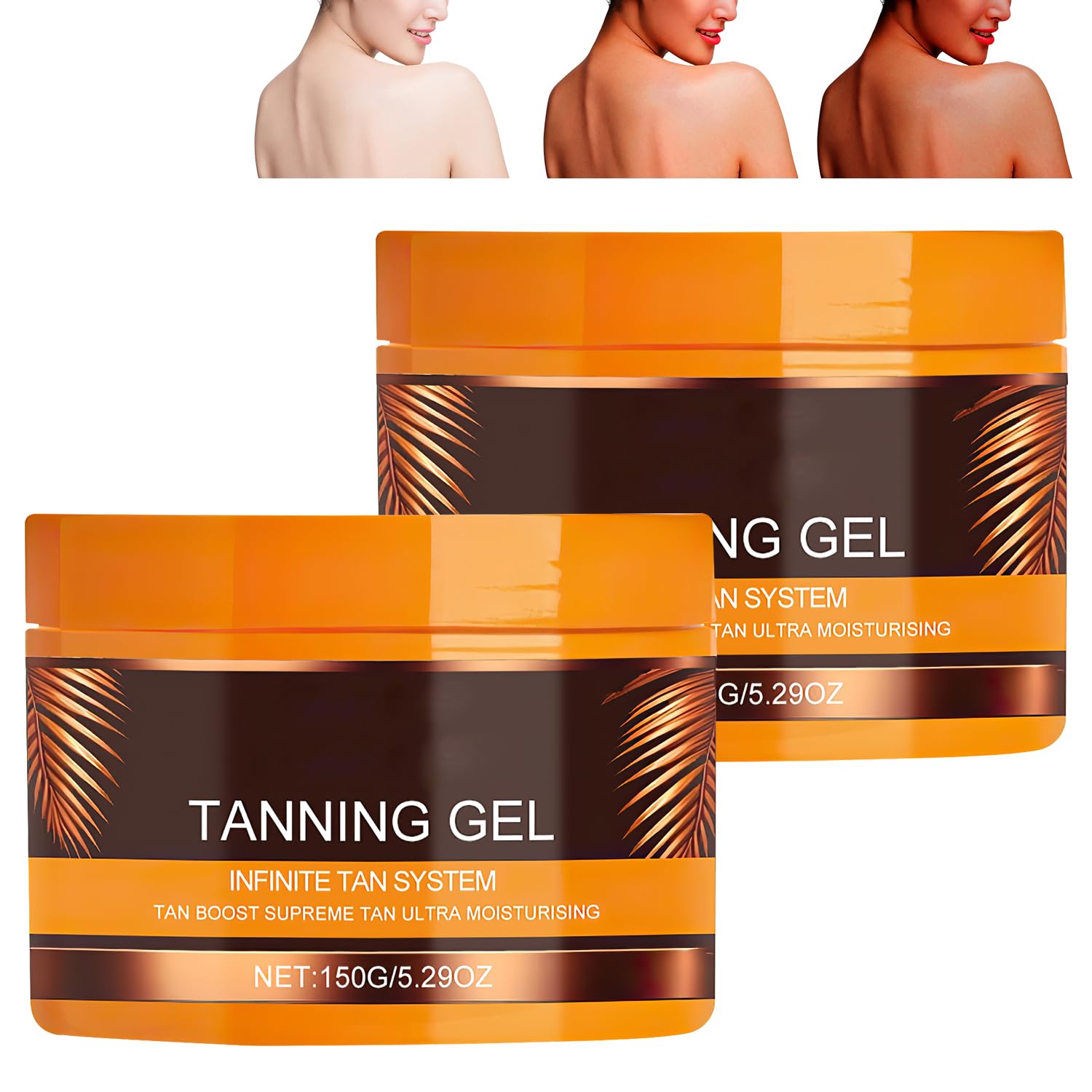 Luxury Intensive Tanning Gel Beauty Tanning lotion Natural Tanning Accelerator Cream Gel Tan Skin Instant Tanning Cream For