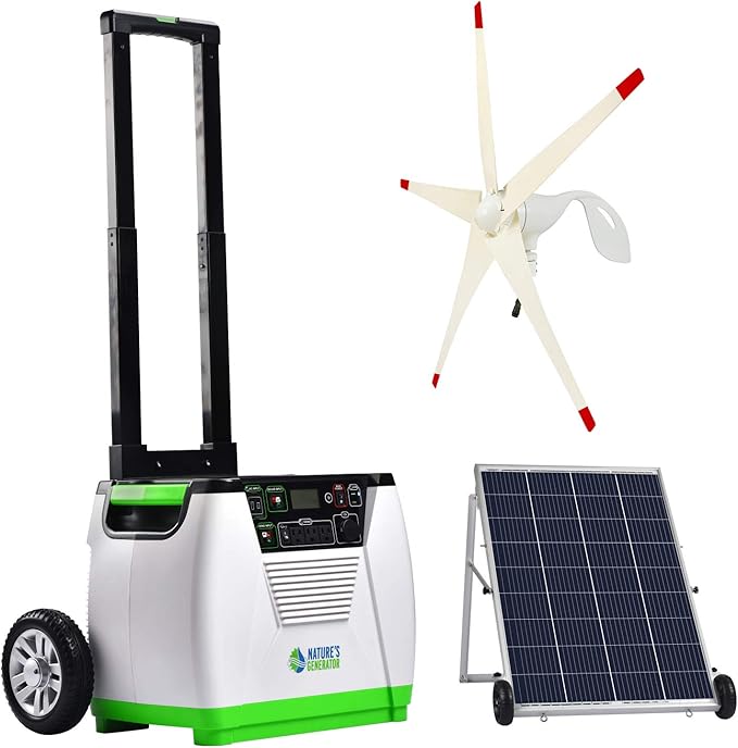 Nature's Generator Gold WE System 1800W Solar & Wind