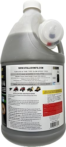 Miniatura 4 de Phantom Farm Lastre y sellador de neumáticos - Rendimiento superior - Reparación de neumáticos - Evita fugas - Extiende la vida útil de los