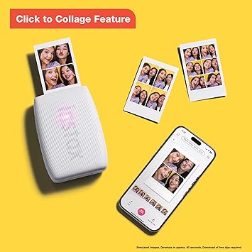 Fujifilm Instax Mini Link 3 Smartphone Printer - Clay White
