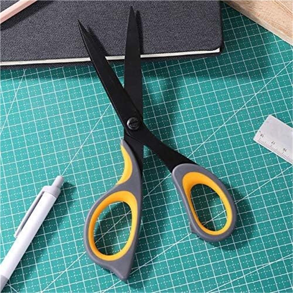 Kitchen Scissors, Large-sized Coated Pointed Alloy Steel Multi-functional Office, Craft