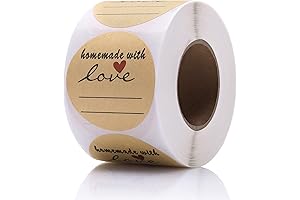 Homemade with Love Stickers: 500 Labels for your Homemade Baked Treats