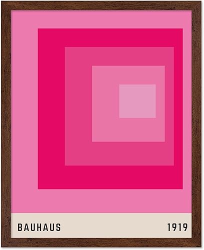 Miniatura 31 de Monem Art Bauhaus Póster – Impresión de sol de California – Arte de círculos arcoíris – Arte geométrico – Arte bohemio chic – Arte moderno de