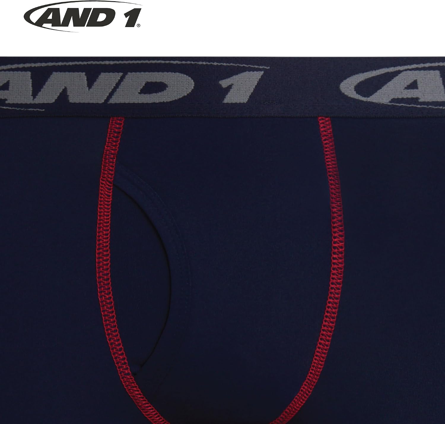 AND1 Boys Boxer Briefs - 10 Pack Performance Stretch Moisture Wicking Athletic Underwear Boxers for Boys, 5” Inseam