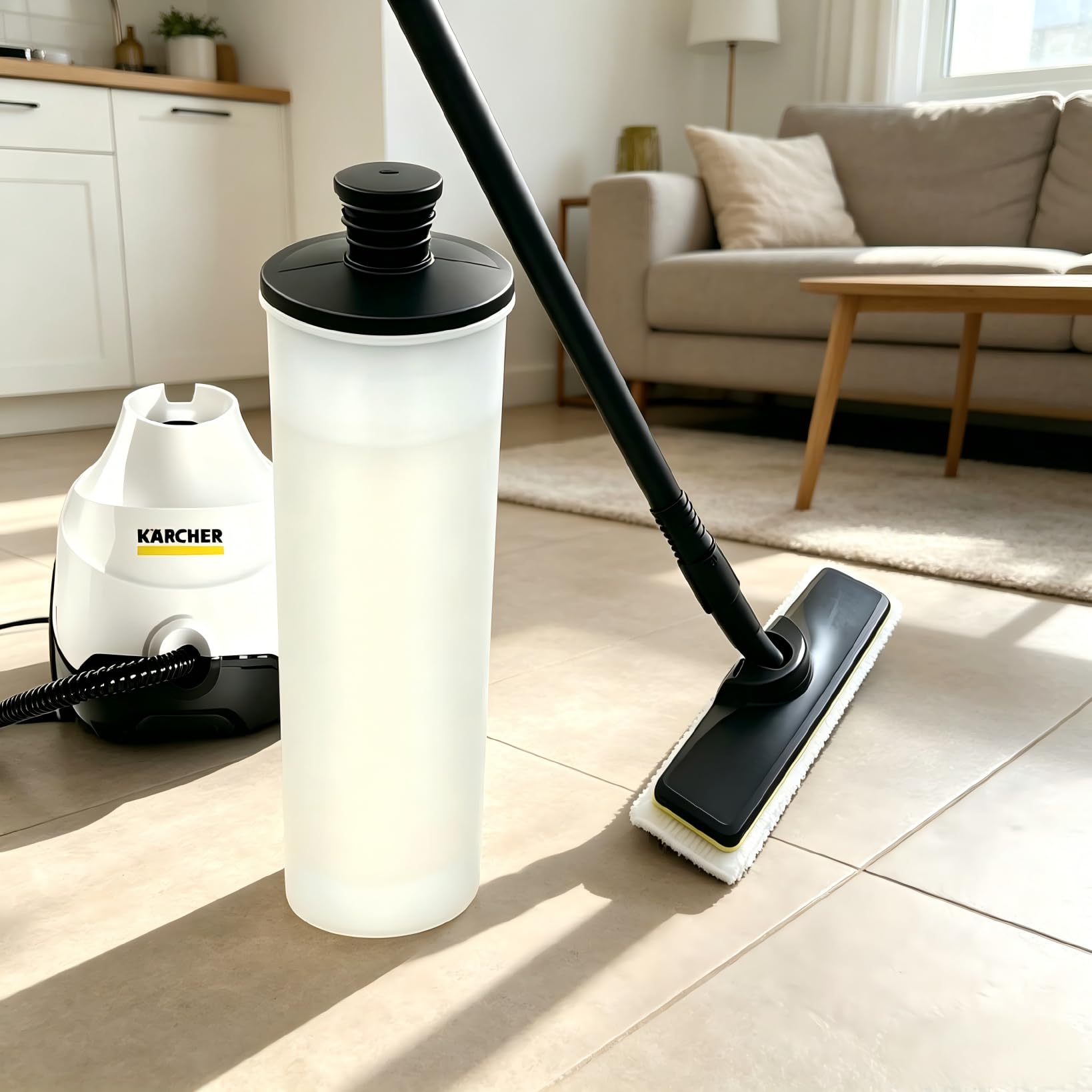 2 sztuki wkładu odkamieniającego kompatybilny z Kärcher SC 2 Upright, SC 3 Deluxe, SC3 Upright akcesoria do czyszczenia pary, zamiennik do 2.863-018.0