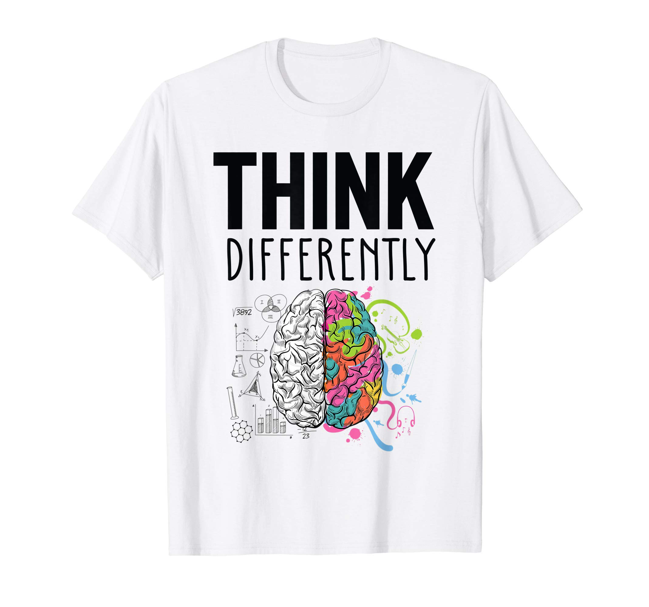 Support NeurodiversityNeurodiversity Brain T-Shirt