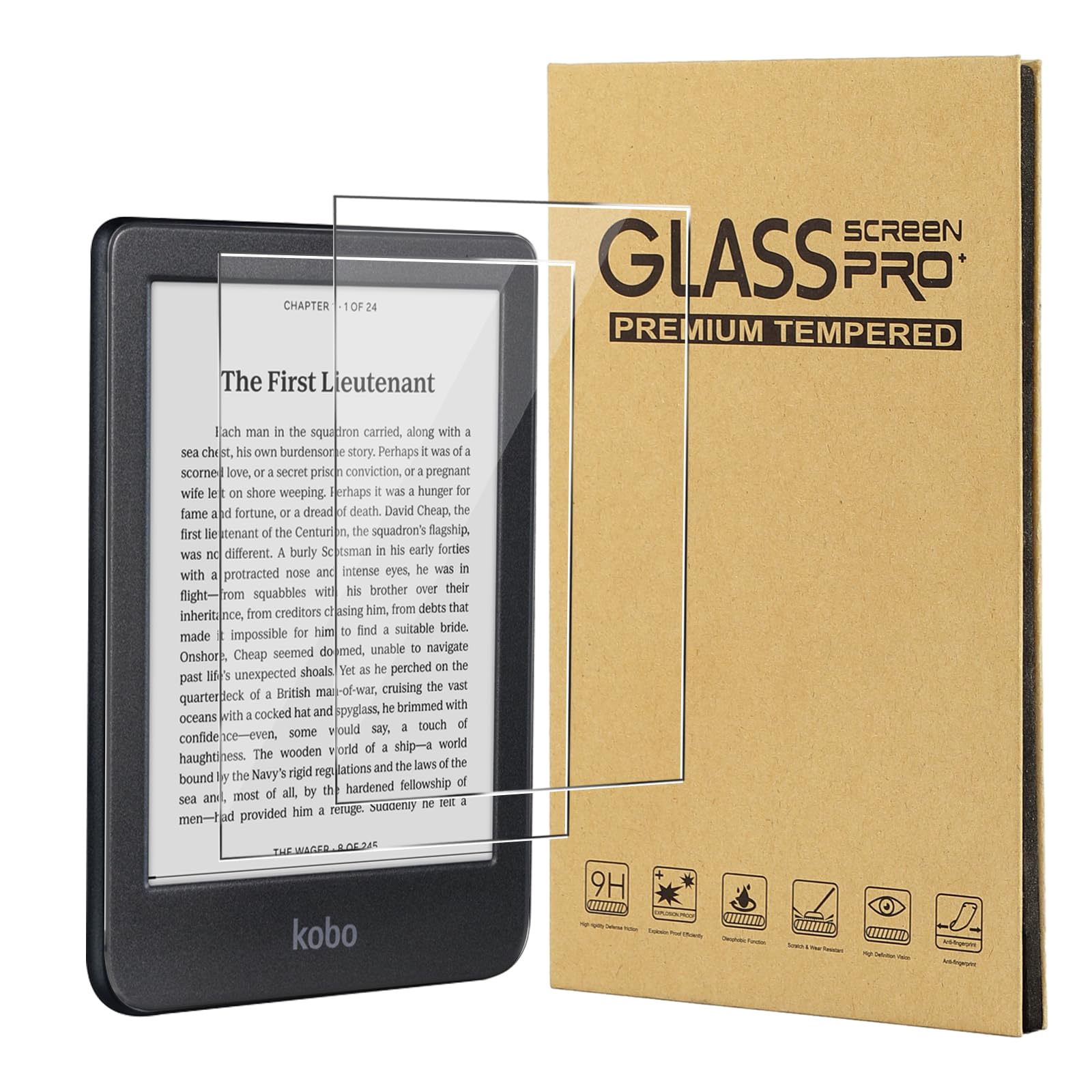 Protection Écran Verre Trempé 9H Pour HOTWAV R9 Ultra/R9 Pro/R9 Plus - 2 Pièces, Anti-Rayures, Haute Définition